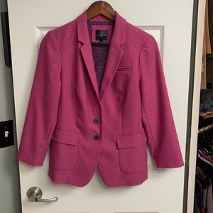 Limited pink tweed blazer